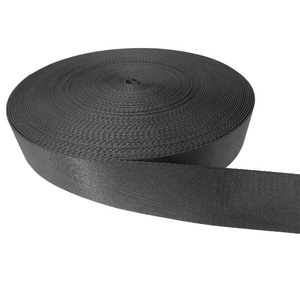 Thân thiện với môi chất lượng cao màu đen Twill 100% nylon Webbing 3/4 inch 1 inch 30mm 2 inch - Product Image 5