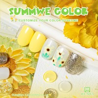 ICE NOVA – Kit de vernis gel 6 couleurs vives, couleurs les plus populaires, produits pour ongles, kit de vernis gel couleur pour salon, OEM/ODM