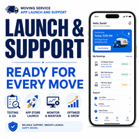 Servicio de Mudanza Confiable, Aplicación de Reserva de Mudanzas, Desarrollo de Aplicaciones para iOS y Android con Cotización de Servicio, Reserva de Mudanzas LionCreate