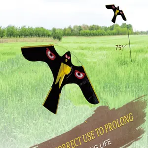 high-quality scarecrow hawk kites bird repellent bird sacrer kite anti pigeon bird control device protect farmland crops