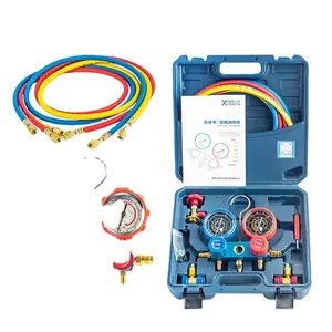 High-quality Anti-collision Plastic Box Manifold AC Instrument Cluster Refrigerant Fluorine Double Meter