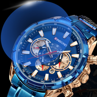 Jam Tangan Pria Binbond B6395 6395 Mewah Bisnis Olahraga Fashion Reloj Masculino Tahan Air Jam Olahraga Arloji Pria Quartz