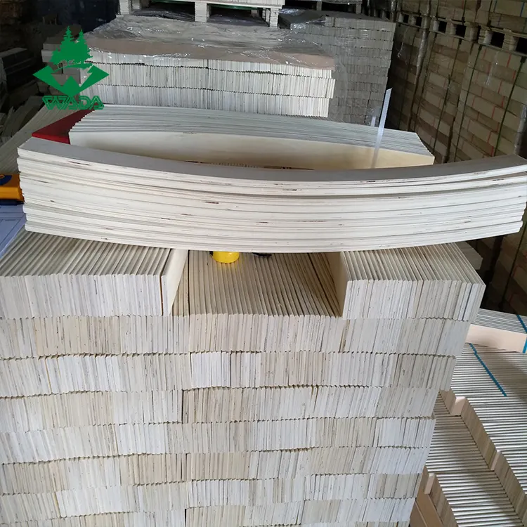 ไม้ระแนง lvl สําหรับห้องนอน ไม้ระแนงเตียงโค้ง lvl ผู้ถือไม้ระแนงเตียงโรงงานของตัวเอง