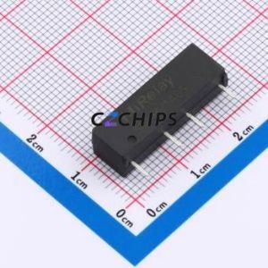 SIP-HV1A05 Reed Relay SIP,24.3x6.3mm Relay 5V 1 Normally Open: 1A (SPST-Normally Open)::: 4 1.5kV-DC - Product Image 1