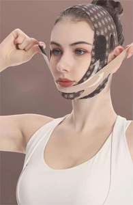 Top classement post-chirurgie ceinture faciale réutilisable mince levage V ligne visage Shaper mentonnière masque visage minceur pansement - Product Image 2