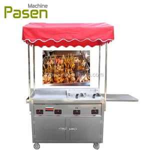 Foodtruck Mobiele Voedsel Hotdog Kar Snack Food Gefrituurde Snack Voedsel Machine