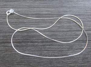 925 فضة الأفعى سلسلة الصلبة إيطاليا سلسلة لصنع المجوهرات - Product Image 6