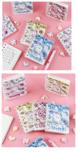 Cuaderno Creativo con Diseño de <span class=keywords><strong>Conejo</strong></span> 3D para Estudiantes de Primaria, Cuaderno de <span class=keywords><strong>Conejo</strong></span> Feliz con Anillas Laterales - Product Image 6