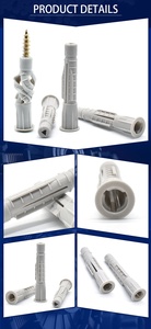 Elehk Universal Plastic 6X38 PLUG a granel hmozdinka UZ 10x60mm (<span class=keywords><strong>100ks</strong></span>) Plastic Universal Dowel - Product Image 4