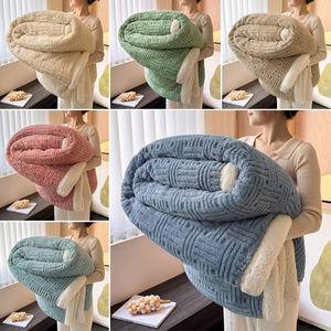 <span class=keywords><strong>Manta</strong></span> de flanela de fábrica diseño personalizado <span class=keywords><strong>manta</strong></span> de poliéster tirar mantas de sofá cama <span class=keywords><strong>para</strong></span> viajes de oficina en el hogar - Product Image 2