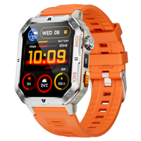 Nuevo Reloj Inteligente con Batería Grande de 1000 mAh, Pantalla IPS de 2.01 Pulgadas, Resistente al Agua 3ATM, Linterna Deportiva para Exteriores, Llamadas por BT, Reloj Inteligente MT62 2026
