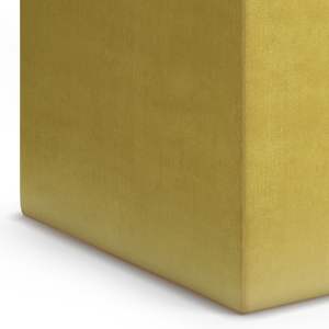 DB Rockwood Dijon Jaune Cube De Rangement Ottoman Plateau Design Moderne Pliable Amovible pour Chambre Salon Utilisation Extérieure MDF - Product Image 5