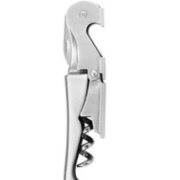 All-steel wine bottle opener