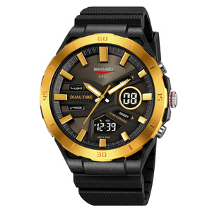 Montre-bracelet multifonctionnelle avec affichage LED chrono, Relogio Masculino, montre de sport numérique pour hommes - Product Image 3
