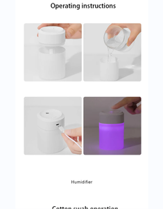 USB Fogger Mist Maker Diffuseur LED <span class=keywords><strong>Night</strong></span> Lamp Mini humidificateur de voiture - Product Image 6