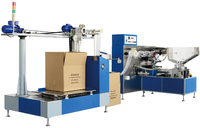 Ligne de production de machines d'emballage de pailles à boire en papier, plastique et PLA, entièrement automatique, à grande vitesse et facile à utiliser