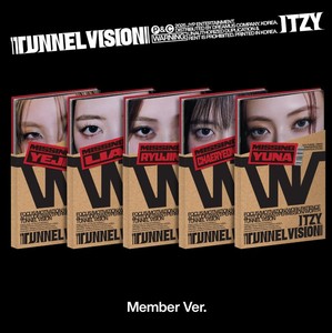 ITZY TUNNEL VISION Version Membre Couverture Individuelle K-pop Photobook Aléatoire MIDZY Officiel JYP Entertainment Sortie 2024 - Product Image 6