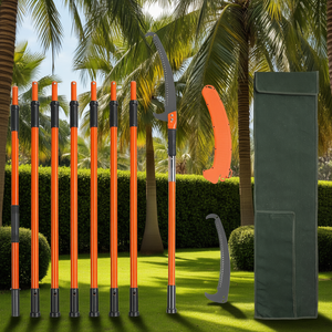 Podadora de Árboles Manual Extensible de 7.3-27 pies con Hoja de Acero y Mango de Fibra de Vidrio, Herramienta de Jardinería con Bolsa de Transporte - Product Image 2