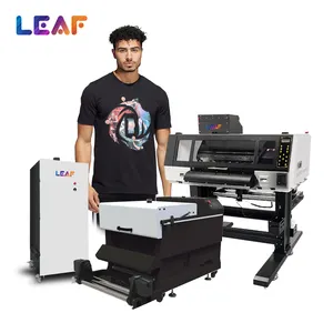 FOLHE Alta Qualidade DTF Impressora Máquina De Impressão T-shirt Impressora 60cm Filme PET De Transferência De Calor Máquina DTF Para T shirt Tecido