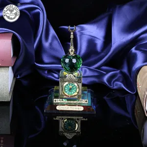 크리스탈 컷 메카 Makkah 시계 타워 알라 알라 라마단 이슬람 선물
