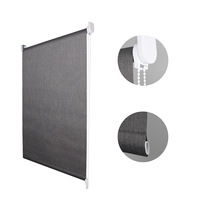 Persianas Enrollables Zebra Modernas de Alta Calidad para Oscurecimiento de Habitaciones, Anti-UV, Impermeables, Motorizadas para Ventanas Francesas