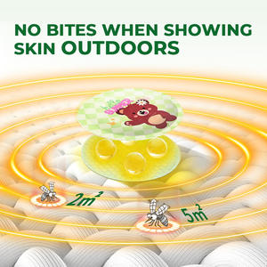 Pegatinas Repelentes de Mosquitos con Perlas Explosivas de Aceites Esenciales de Verano, Resistentes al Agua y de Larga Duración - Product Image 5
