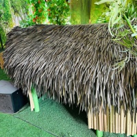 Tejas de Techo de Palma Sintética de PVC para Pérgolas y Gazebos - Impermeables con Garantía de 5 Años