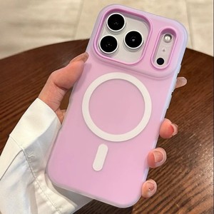 Funda magnética simple 2 en 1 de TPU y PC para teléfono móvil, colores neón, cubierta trasera para iPhone 17 Pro Max 16 15 14 13, venta al por mayor - Product Image 5