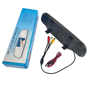 4.3" TFT <b>Car</b> Mirror Monitor <b>Reverse</b> Trigger Display Auto Dimming Clip-on -001 - Product Image 2