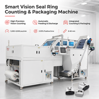 Machine d'emballage et de comptage intelligente haute productivité 5000-8000 pièces/min pour connecteurs de fils automatiques 8-60 mm, boîtiers électriques et produits alimentaires