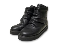 Bottes courtes en cuir véritable à plateforme et semelle épaisse, antidérapantes, style vintage rétro, tendance mode, personnalisables en gros