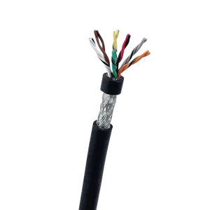 Customized Size 2/3/4/5/6/7/8/9/10/12/13 Wire Control Communication Cable RVVP liycy Shield Twisted Pair Control Cable Wire