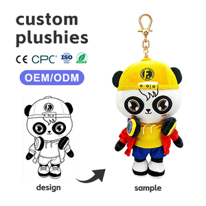 Boneka Gajah Lucu untuk Anak, Dapat Disesuaikan Secara Grosir, Mainan Hewan Boneka Super Lembut, Bantal Terong Plush Custom - Product Image 2