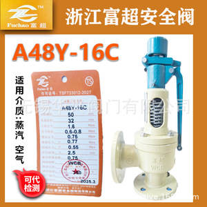 Válvula de Seguridad con Resorte A48Y-16C de 2 Pulgadas WCB para Vapor a Alta Temperatura, Tipo Brida - Product Image 5