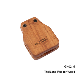 GECKO Castagnettes <span class=keywords><strong>Pied</strong></span> <span class=keywords><strong>Tambourin</strong></span> Set Natural Thailand Rubber Wood Percussion Instruments de musique Tambour <span class=keywords><strong>Tambourin</strong></span> <span class=keywords><strong>Pied</strong></span> - Product Image 3