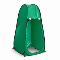 Tente de douche pop-up extra haute pour une intimité totale, vestiaire de camping opaque, abri portable en tissu opaque pour les utilisateurs de grande taille