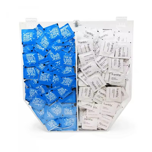 Boîte personnalisée pour organisation spatiale Boîte de <span class=keywords><strong>rangement</strong></span> transparente en acrylique pour préservatifs avec serrure - Product Image 3