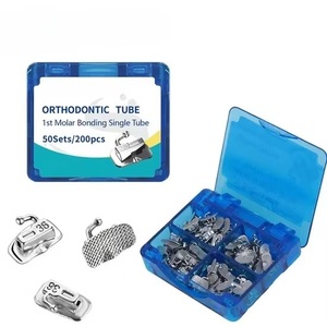 Sıcak satış ortodontik Metal diş bukkal tüpler 1st Molar yapıştırma tek <span class=keywords><strong>Roth</strong></span>/MBT <span class=keywords><strong>022</strong></span> manuel güç kaynağı - Product Image 6