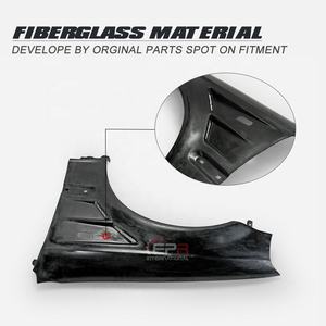 ไฟเบอร์กลาสสำหรับ HONDA 1999-2000 EK Civic บังโคลนหน้าแบบมีช่องระบายอากาศ - Product Image 6