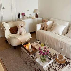 JINS Bloc de base en pierre brûlée pour alto nordique moderne de luxe et de qualité bon marché Grand café - Product Image 6