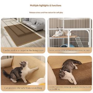 Tiragraffi per Gatti in Sisal Oversize Resistente all'Usura Senza Cadute Design Semplice Per Tutte le Stagioni - Product Image 6