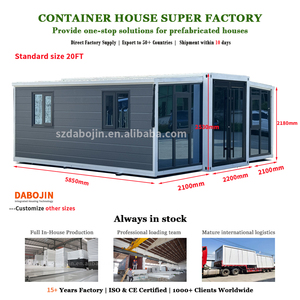 Case di Lusso Prefabbricate Espandibili, Container Abitativi per Cabine Mobili, Hotel, Centri Commerciali, Cucine Esterne, Appartamenti - Product Image 2