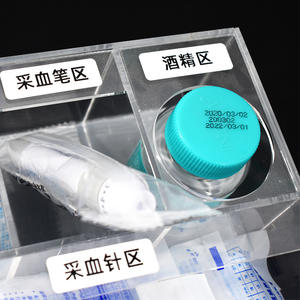 Plateau multifonctionnel pour chariot d'hôpital, collecte de sang médicale, perfusion intraveineuse, stockage d'aiguilles, pointe d'aiguille cutanée, perfusion - Product Image 4