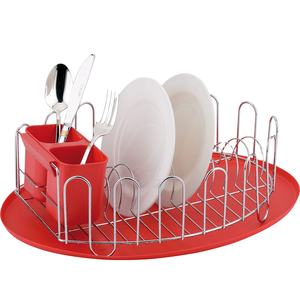 Estante para platos cromado Estante para secar platos de alambre de <span class=keywords><strong>metal</strong></span> con el mejor precio (AWK119) - Product Image 1