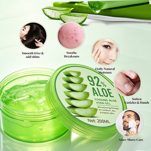 Crème hydratante et nourrissante sans sulfate à l'<span class=keywords><strong>aloe</strong></span> <span class=keywords><strong>vera</strong></span>, enrichie en vitamine E et extraits végétaux pour le visage, le corps, les mains, les pieds et les cheveux, marque privée - Product Image 4