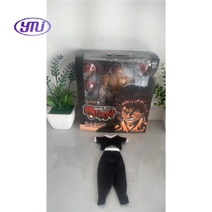 หุ่นลมพายุ14ซม., โมเดลฟิกเกอร์ baki <span class=keywords><strong>hanma</strong></span> 1/12โมเดลทหารอะนิเมะ - Product Image 5