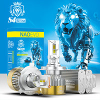 Lámpara para Auto NAO S4 Ultra 360 12V, Kit de Luces para Vehículo, Faros Delanteros Canbus 9005 9006 H11 H7 H4, Bombilla LED para Faros