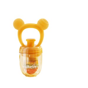 Chupete de silicona de grado alimenticio con dispensador de frutas <span class=keywords><strong>para</strong></span> bebés, libre de BPA, <span class=keywords><strong>para</strong></span> bebés de 4 a 12 meses. - Product Image 5
