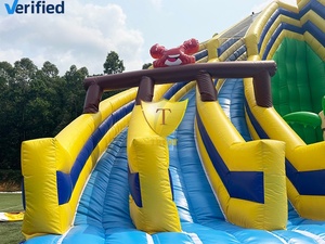 Bâche PVC Premium 0,9 mm <span class=keywords><strong>pour</strong></span> Aire de Jeux Aquatiques Multi-Toboggans, Projet de Divertissement Aquatique, Fournisseur d'Usine, Équipement de Jeux d'Eau, Piscine Gonflable - Product Image 6