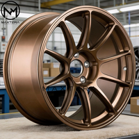 Rines Maxtera Forjados Estilo SM10RE para Autos de Pasajeros, para Porsche, BMW, Corvette, Camaro, Mustang, GT-R, 350Z, 370Z, VW Golf, Aleación